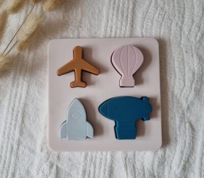 Figurines puzzle en silicone – Avion