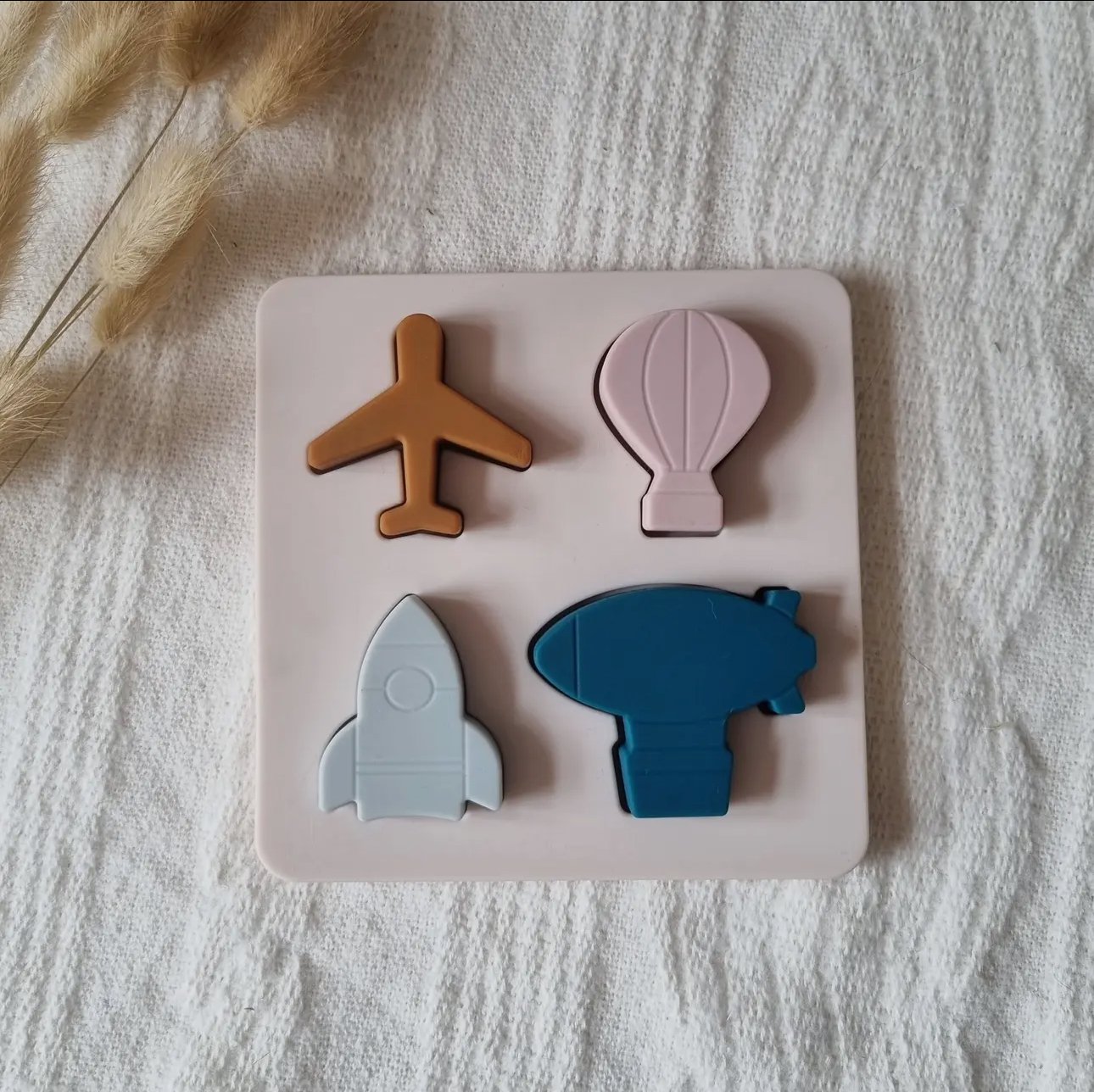 Figurines puzzle en silicone - Avion