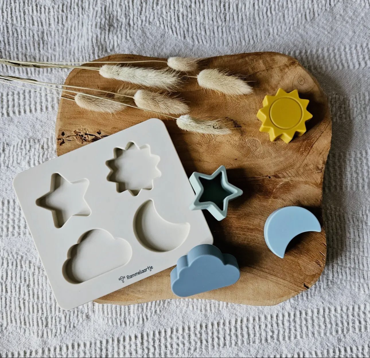 Figurines de puzzle en silicone - Soleil – Image 2