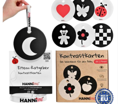 Cartes contrastées du 1er mois de vie