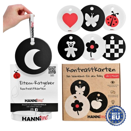 Cartes contrastées du 1er mois de vie