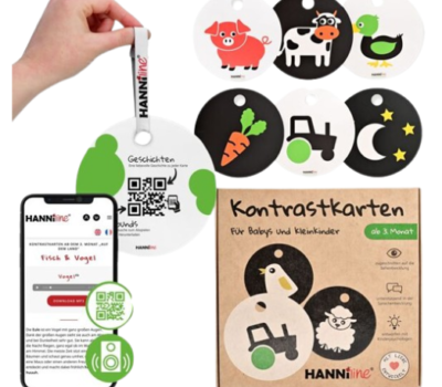 Cartes de contraste à partir de 3 mois