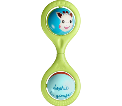 Hochet Twist Sophie la girafe – Vert